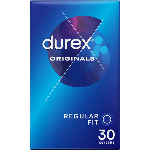 Durex Original Regular Fit Condoms 30 Pack