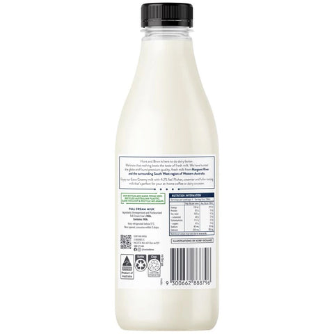 Hunt & Brew Extra Creamy Milk  1L