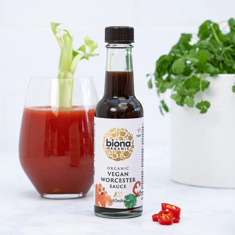 Biona Organic Vegan Worcester Sauce - 140mL