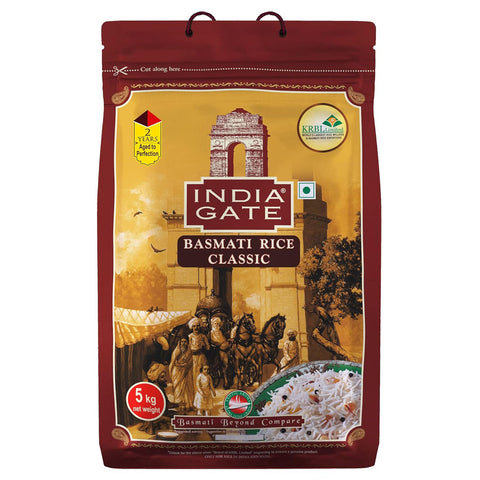 India Gate Basmati Rice Classic 5kg