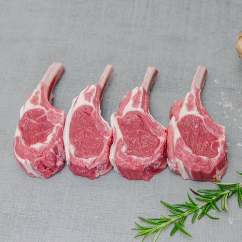 Grass Fed Lamb Cutlets 8Pcs Approx 550-750g