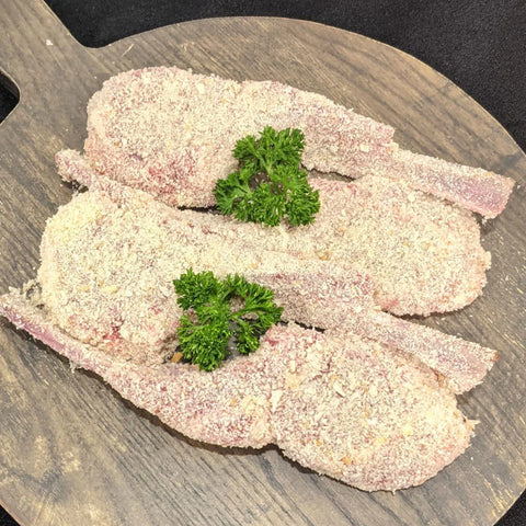 Free Range Grass Fed Crumbed Lamb Cutlets 4 Cutlets