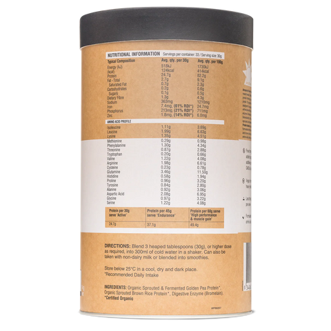 Amazonia Raw Protein Isolate Natural 1kg