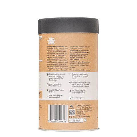 Amazonia Raw Protein Isolate Natural 500g