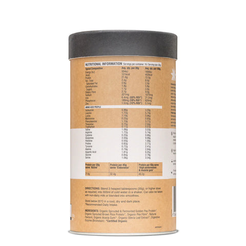 Amazonia Raw Protein Isolate Vanilla 500g