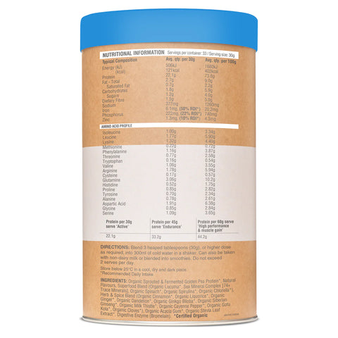 Amazonia Raw Protein Slim & Tone Vanilla Cinnamon 1kg