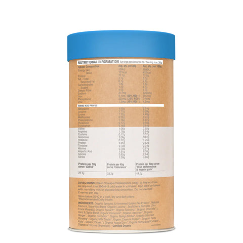 Amazonia Raw Protein Slim & Tone Vanilla Cinnamon 500g