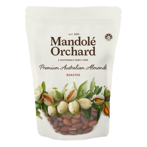 Roasted Premium Australian Almonds - 500g