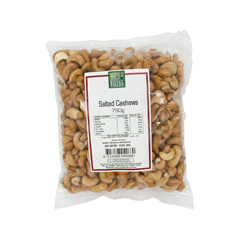 Royal Fields Cashews Salted 750g