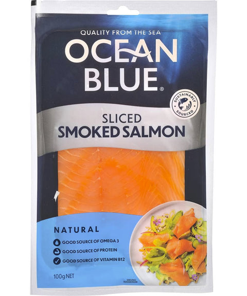 Ocean Blue Smoked Salmon 100g