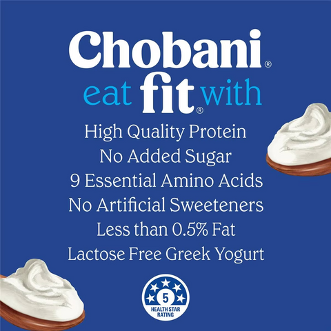 Chobani Fit Natural Greek Yogurt 680g