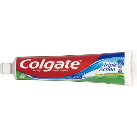 Colgate Toothpaste Triple Action Micro Cleaning 165g